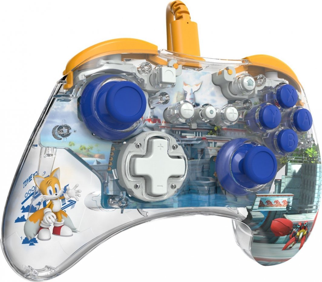 Kontroller PDP RealMz Tails Seaside Hill Zone, me kabllo, shumëngjyrësh
