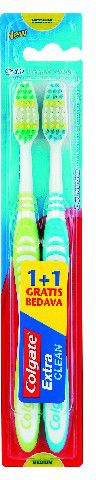 Furçë për dhëmbë Colgate DUO Extra Clean Medium, 2 copë