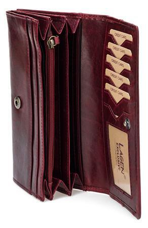 Kuletë Lagen Leather W-2025 / T, e kuqe e mbyllur