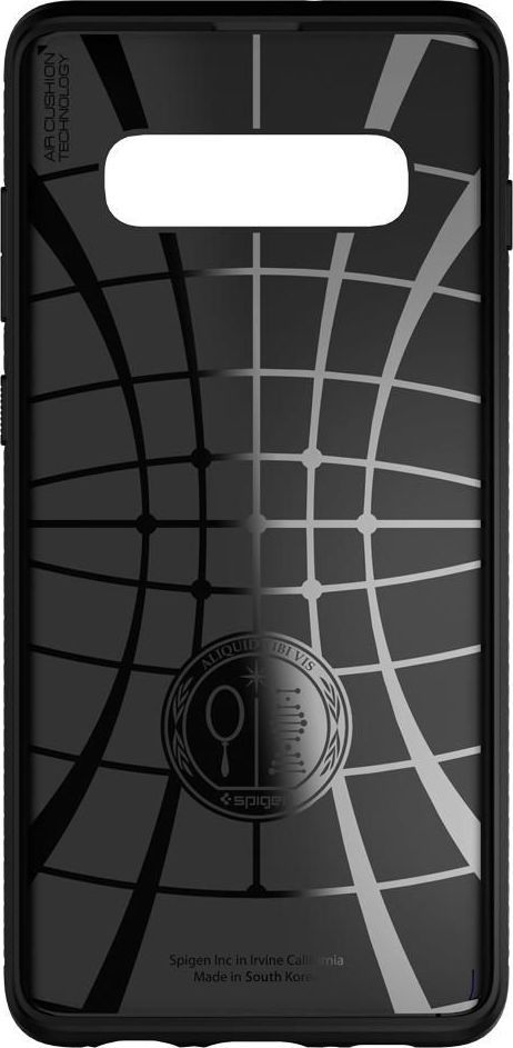 Kornizë mbrojtëse Spigen Rugged Armour për Samsung Galaxy S10, e zezë