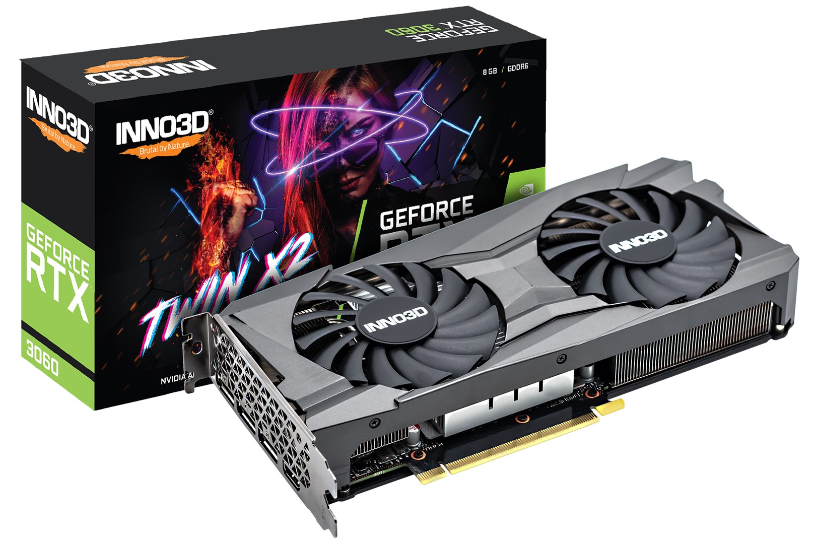 Kartë grafike Inno3D NVIDIA GeForce RTX 3060, 8 GB GDDR6