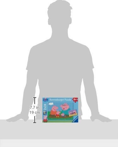 Puzzle Peppa Pig, 2 x 24 copë