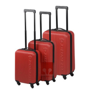 Set valixhesh 3 copë 18/22/26", të kuqe Set valixhesh 3 copë 18/22/26", të kuqe