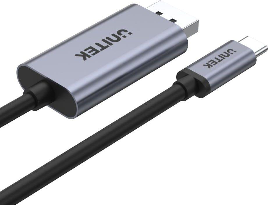 Përshtatës USB Unitek USB - DisplayPort, 2m, i zi