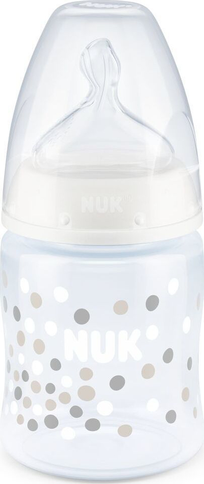 Shishe ushqimi për fëmijë NUK FC +, 150ml, e bardhë