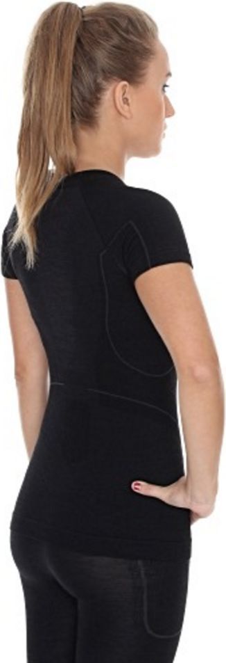 Maicë termoaktive për femra Brubeck Active SS11700, XL, e zezë