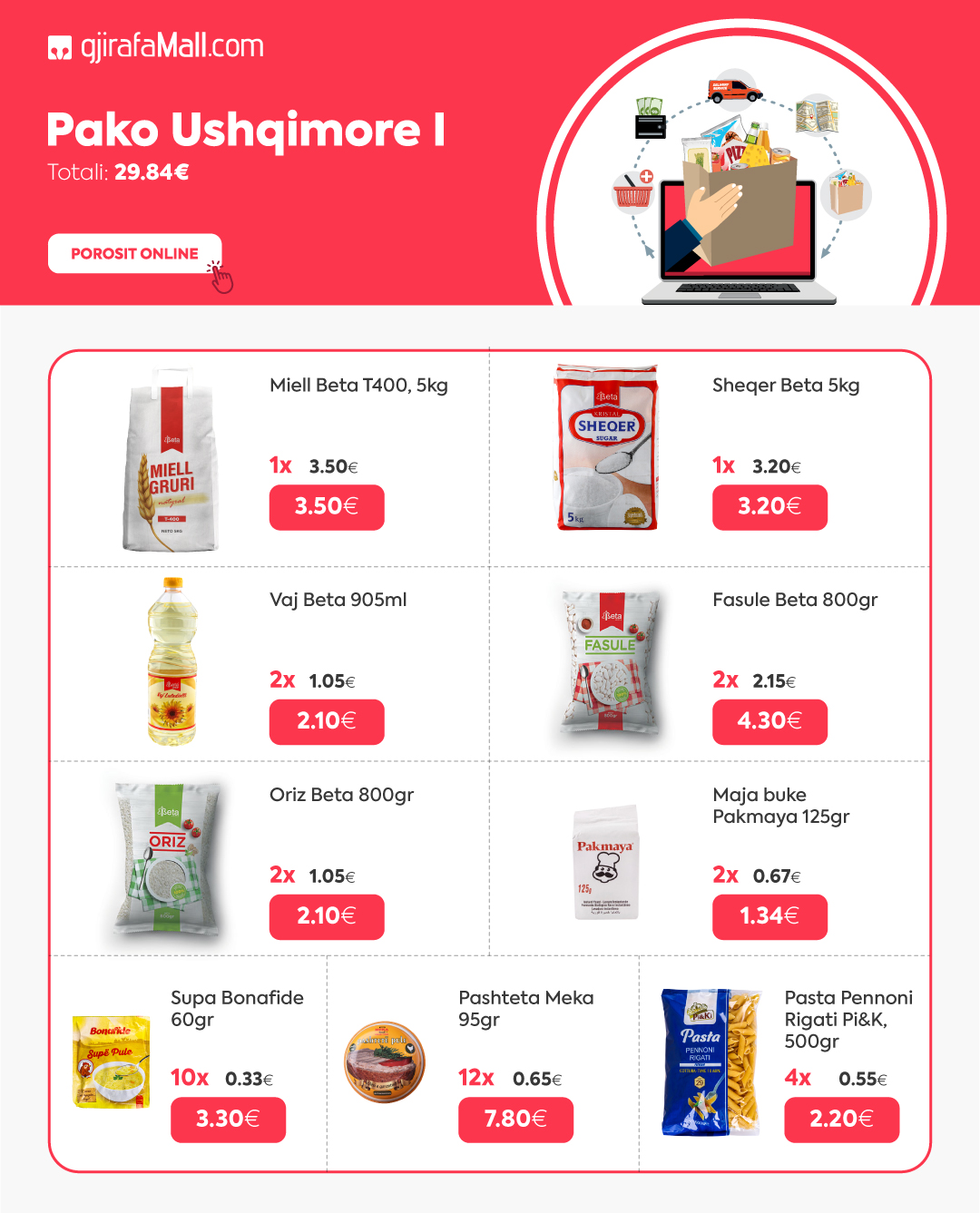 Pako ushqimore I
