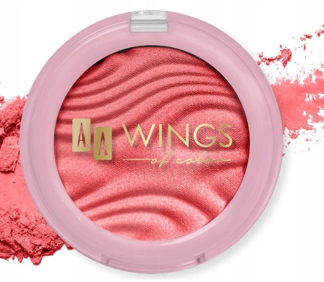 Ruzh Aa Wings of Color Blush & Go, 03 Coral Pink, 4.5g