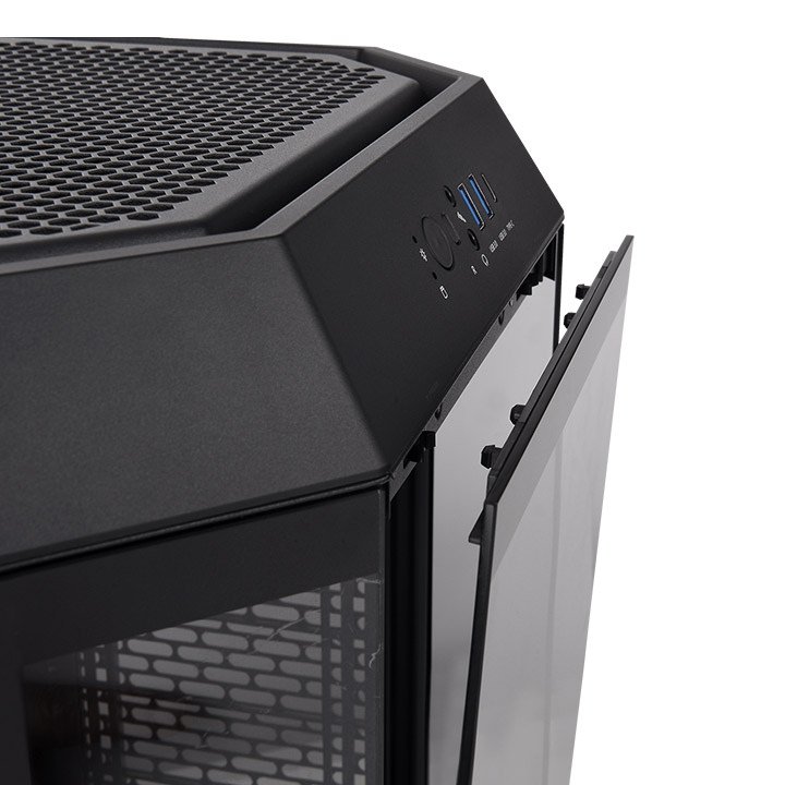 Kasë Thermaltake The Tower 300, e zezë, Micro Tower