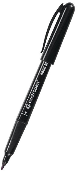 Marker CENTROPEN për CD/DVD, 0.6 mm, i zi
