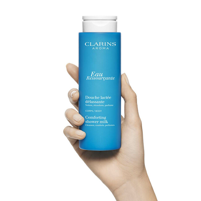 Qumësht dushi për lëkurë Clarins Eau Ressourçante (Comforting Shower Milk), 200 ml