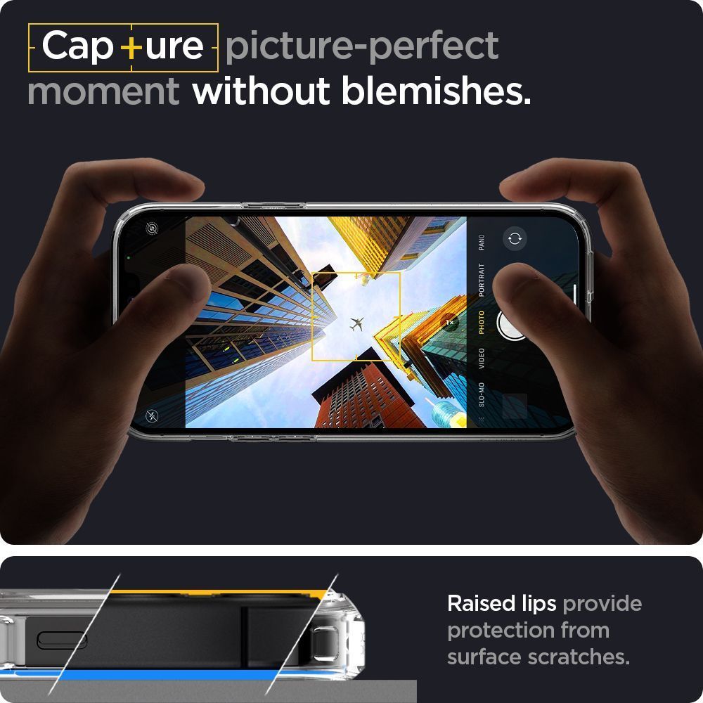Mbrojtëse Spigen Ultra Hybrid Crystal Clear për iPhone 12/12 Pro, transparente