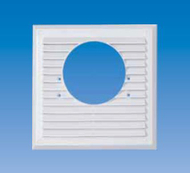 Grilë për filter 215 x 215 mm fi100mm, e bardhë (117) Grilë për filter 215 x 215 mm fi100mm, e bardhë (117)