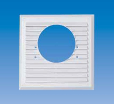 Grilë për filter 215 x 215 mm fi100mm, e bardhë (117)