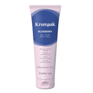 Maskë me ngjyrë për flokë Inebrya Kromask, Blueberry, 250 ml