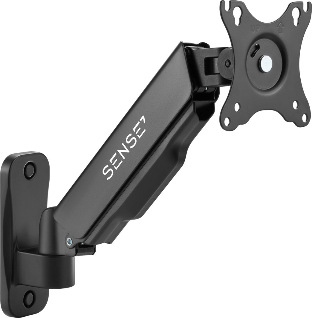 Mbajtëse muri për monitor SENSE7 HANG, zgjatëse, 17"-32", e zezë