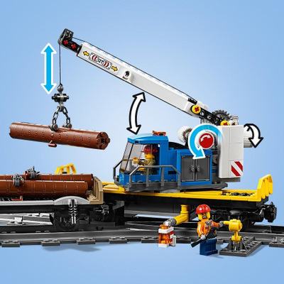 Lodër tren transportues LEGO City (60198) 