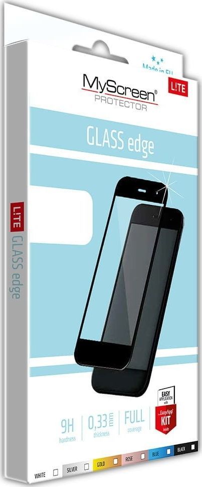 Mbrojtëse MyScreen DIAMOND GLASS LITE \FULL GLUE për Samsung Galaxy A50