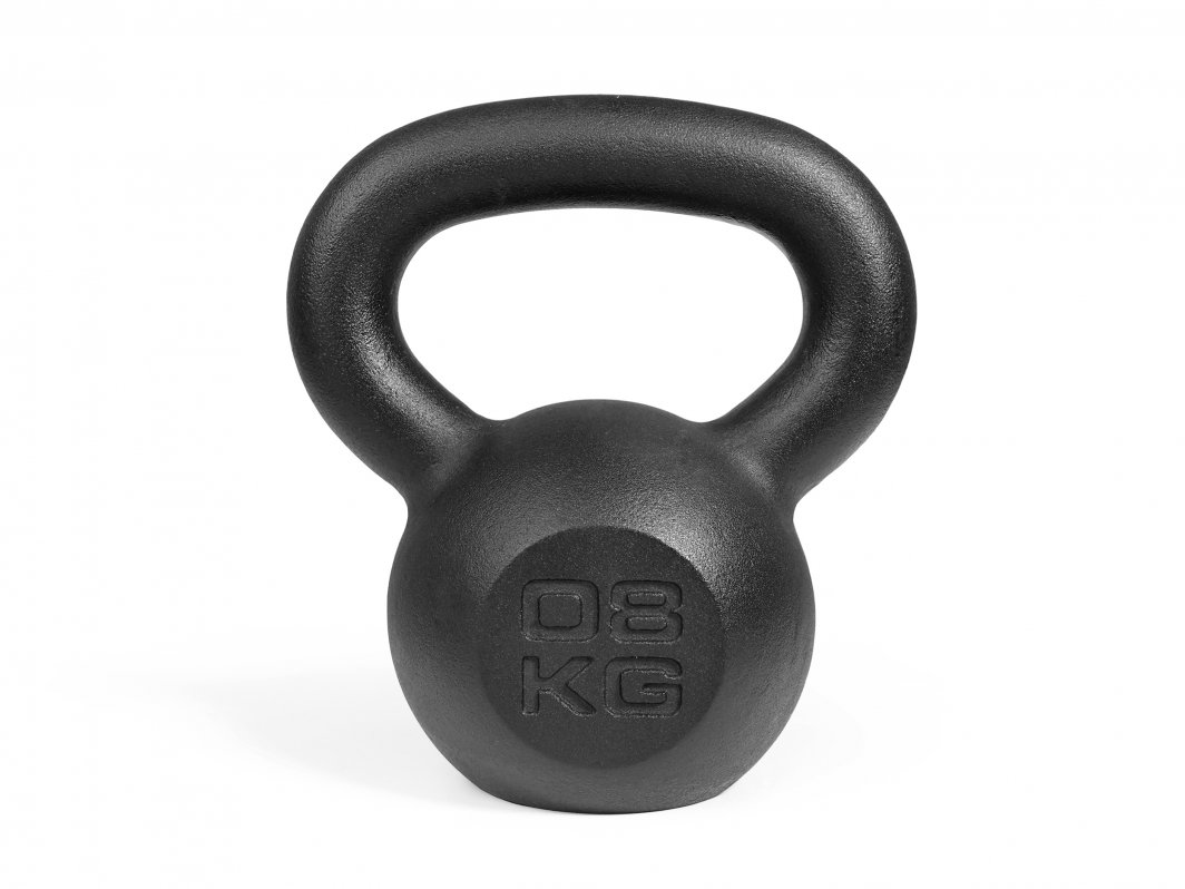 Peshë fitnesi Zipro, 8 kg, e zezë