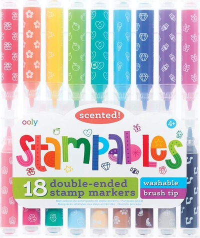 Set markera aromatikë Stampables, 18 copë