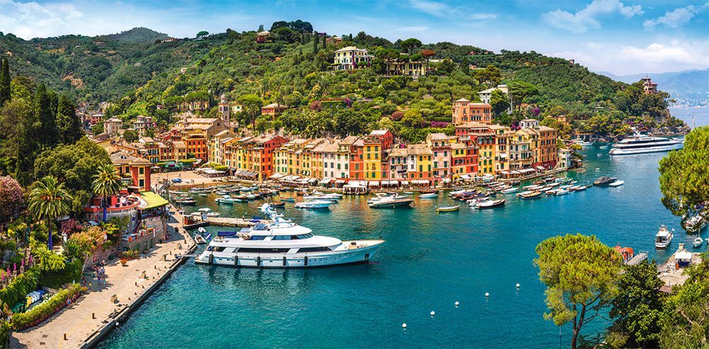 Puzzle Castorland View of Portofino, 4000 elemente