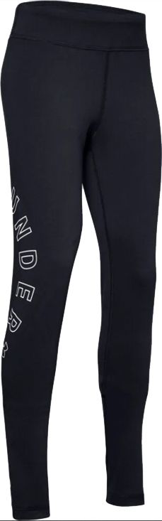 Pantallona për fëmijë Under Armor Favorite Leggings K 1351751-001, XXL, të zeza