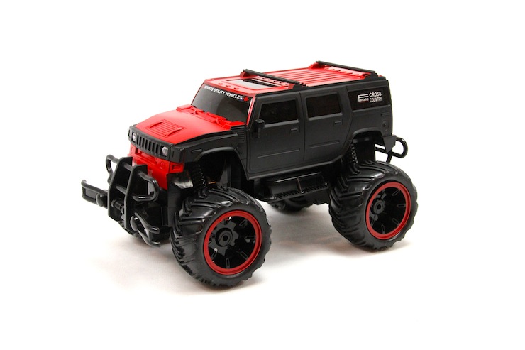 Lodër Makinë Amerikan Jeep, e kuqe&zezë