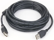 Kabllo Gembird USB-A në USB-A, 3m, e zezë