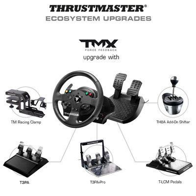 ThrustMaster TMX Force Feedback - Wheel and Pedals set