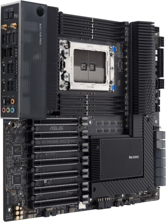 Pllakë amë ASUS PRO WS WRX80E-SAGE SE WIFI II - AMD WRX80