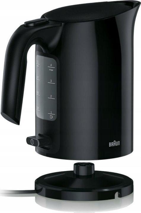 Ibrik elektrik Braun WK3000BK, 1 L, i zi