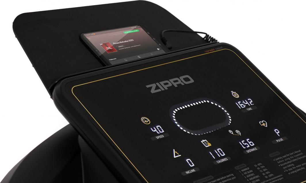 Shirit vrapimi Zipro Pacemaker iConsole, 5km