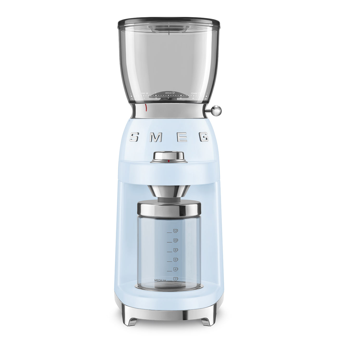 Grirëse kafeje SMEG CGF01PBEU, 150 W, 350 g, e kaltër pastel