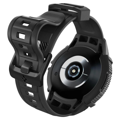 Rrip Spigen Rugged Armor Pro për orë Samsung Galaxy Watch6 Classic 47mm, i zi