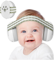 Mbrojtëse për veshët e bebes Gjelbërt.