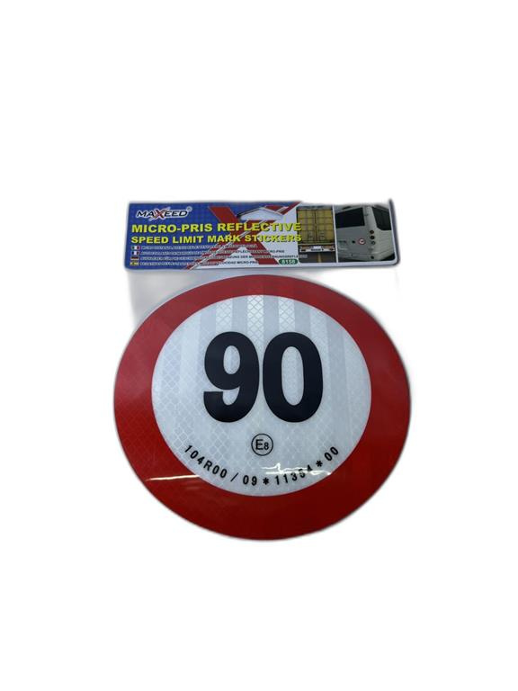 Sticker shpejtesie për automjete. MAXEED