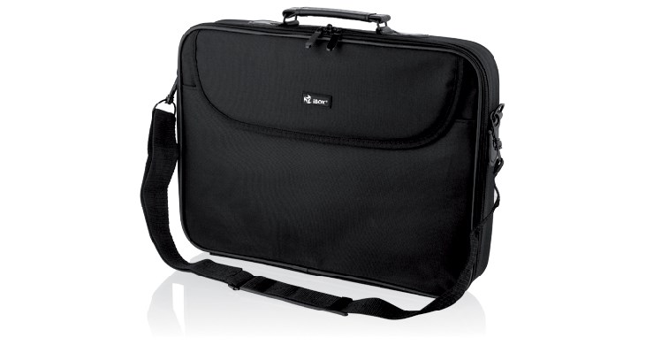 Çantë dore për laptop iBOX ITNB09, 15.6", e zezë
