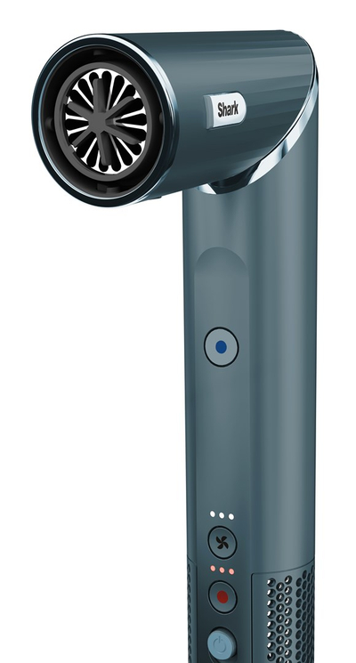 Stiluese për flokë Shark, kaltër/zi