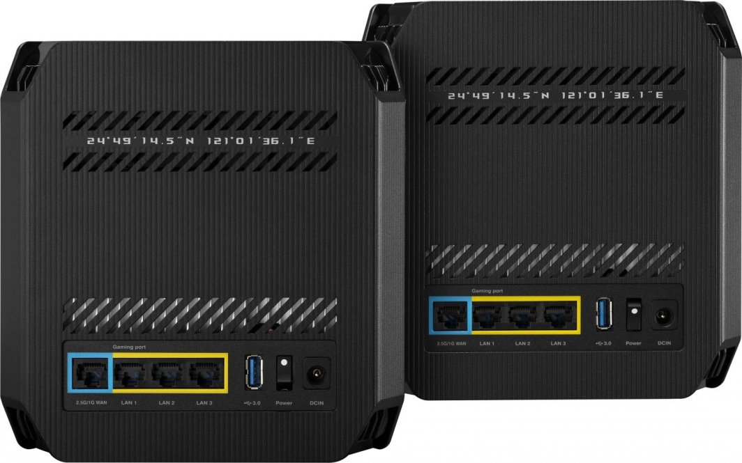 Рутер Asus ROG Rapture GT6, 2 парчиња, црн