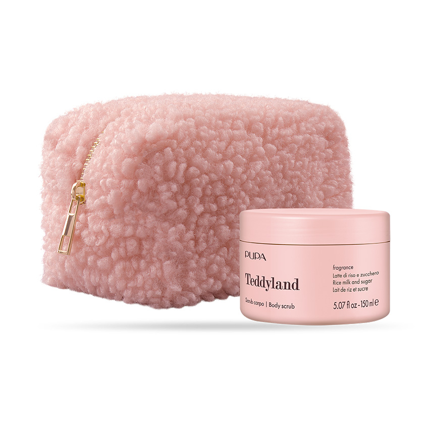 Pupa Milano Teddyland Body Scrub Set - Rice Milk and Sugar