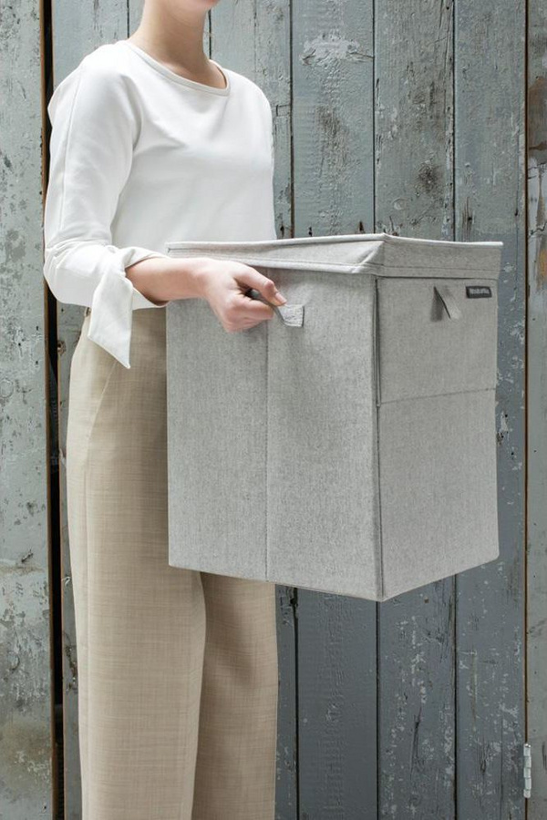 Shportë rrobash Brabantia, 35 l, e hirtë