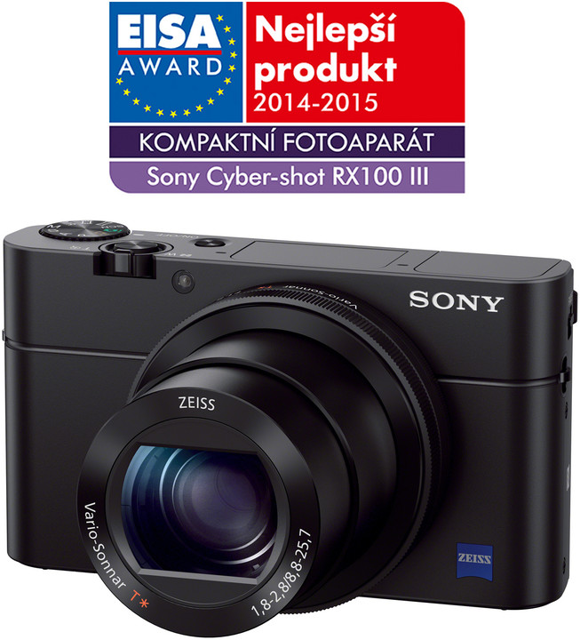 Fotoaparat Sony Cybershot DSC-RX100M3, i zi