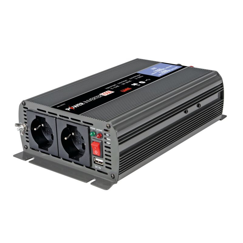 Invertor 1000w 12v To 220v Mbushje Loptop Etj