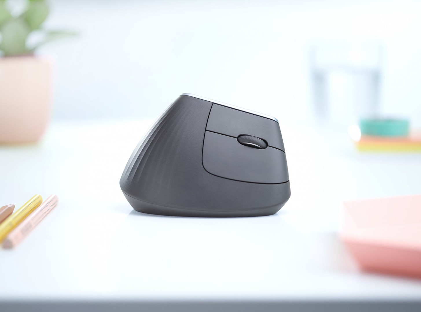 Maus Logitech MX Vertical, RF Wireless+Bluetooth, ergonomik, i hirtë