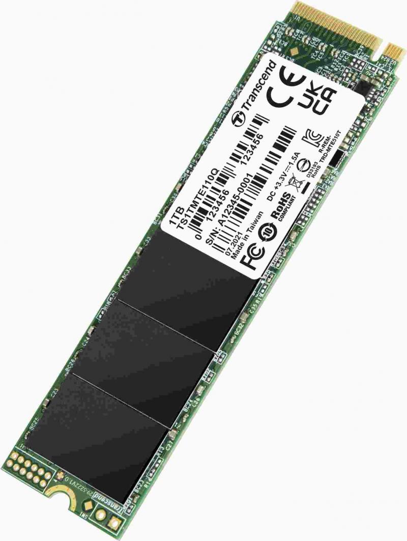 SSD диск Transcend 110Q, 1TB, M.2 2280 PCI-E x4 Gen3 NVMe