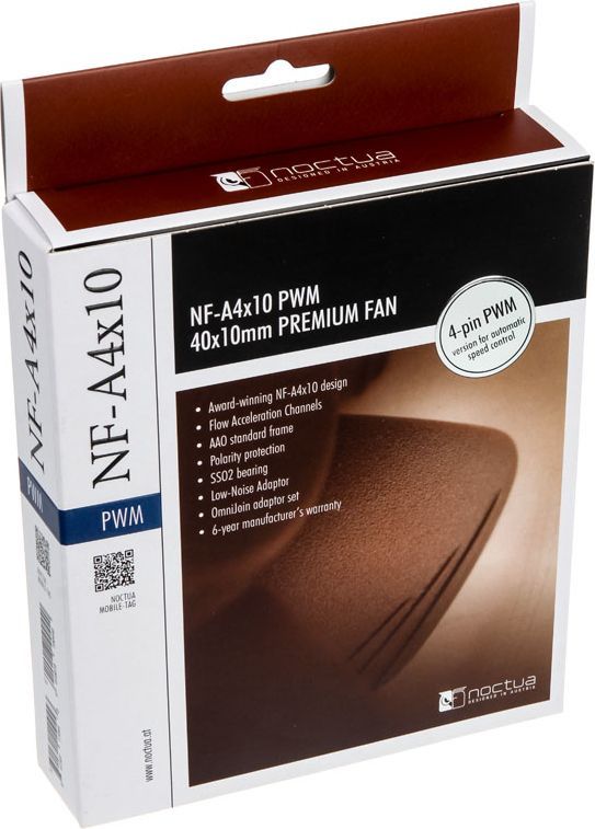Ftohës Noctua NF-A4x10 PWM, 40 mm