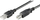 Kabllo PremiumCord USB 2.0, A-B, 1m, e zezë