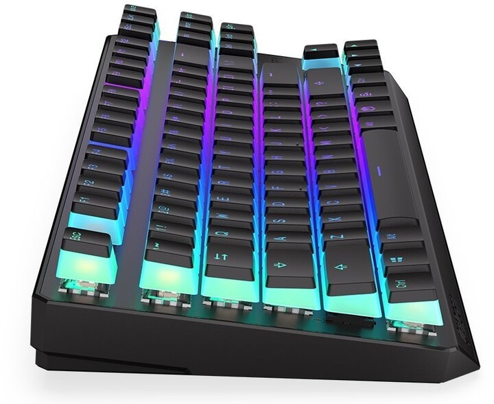Tastierë Endorfy Thock Wireless Pudding, Kailh Red, e zezë, US