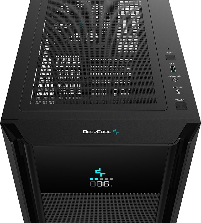 Куќиште за компјутер Deepcool CH510 Mesh Digital, Midi Tower