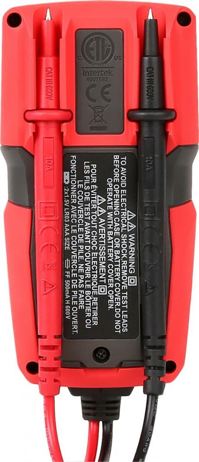 Multimetër digjitale Uni-T UT125C, e kuqe